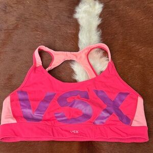 VSX Bright Pink and Purple Sports Bra